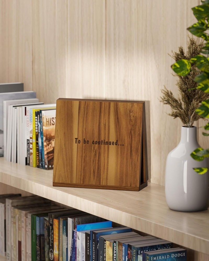 Triangle Book Holder Book Rest Acacia Foldable Book Nook Reading Valet Triangle