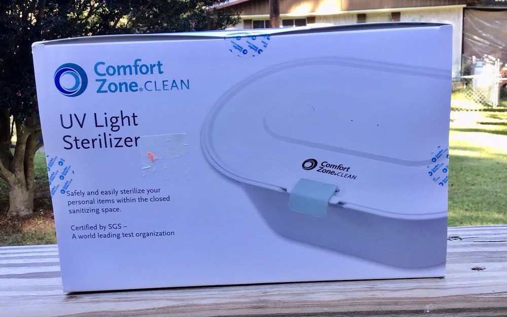 COMFORT ZONE CLEAN UV LIGHT STERILIZER
