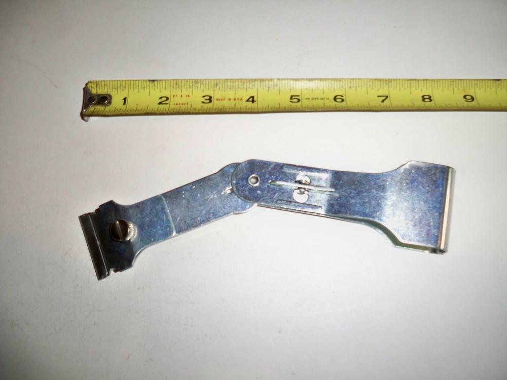 Razor Blade Scraper 3-Way Position | Inspection Sticker Scraper
