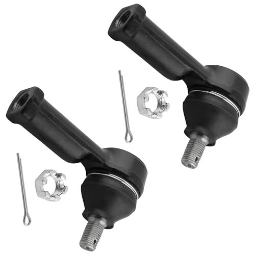 4pcs Front Suspension Upper Ball Joint & Outer Tie Rod End Driver &