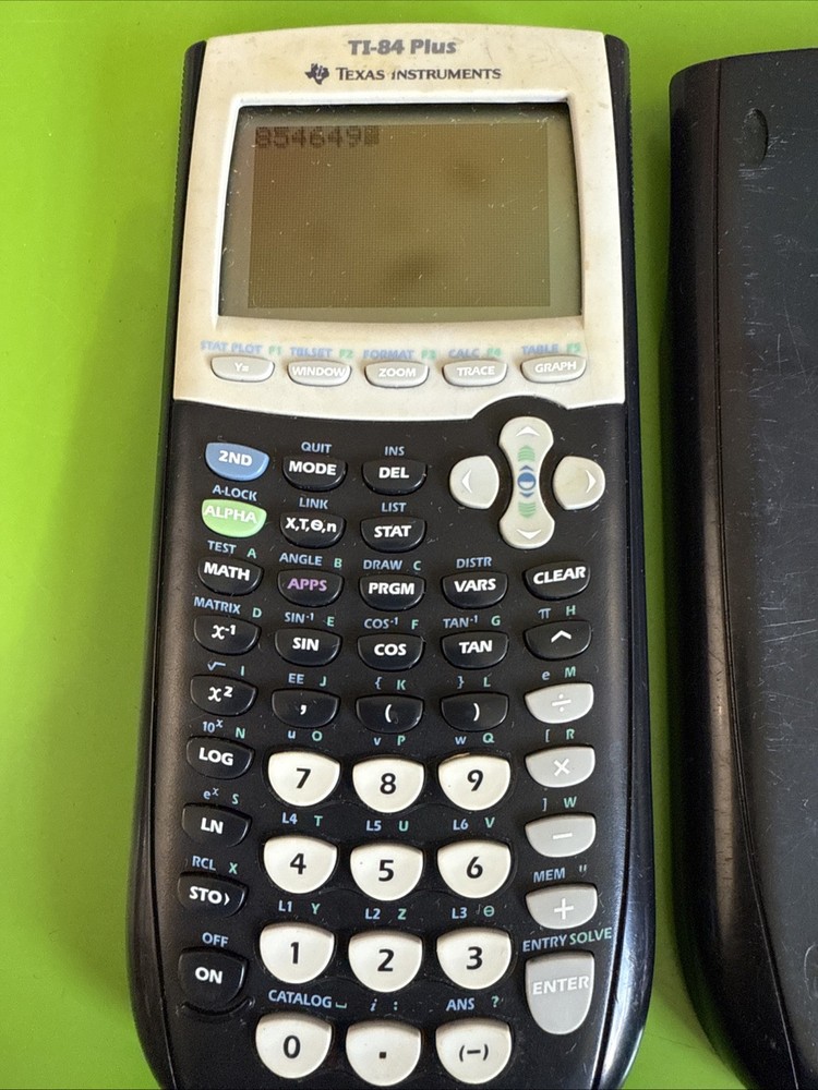 Texas Instruments TI-84 Plus Graphing Calculator - Black SEE DESCRIPTION