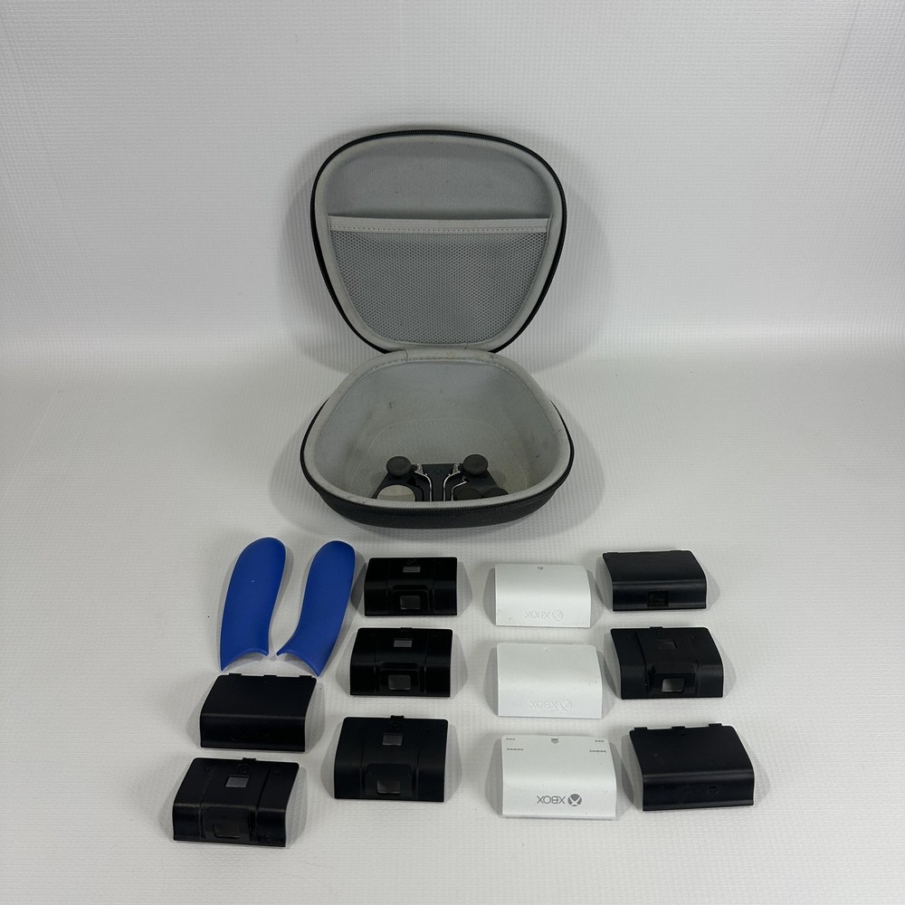 Microsoft Xbox Elite Wireless Controller Case Lot Paddles Covers Thumbsticks