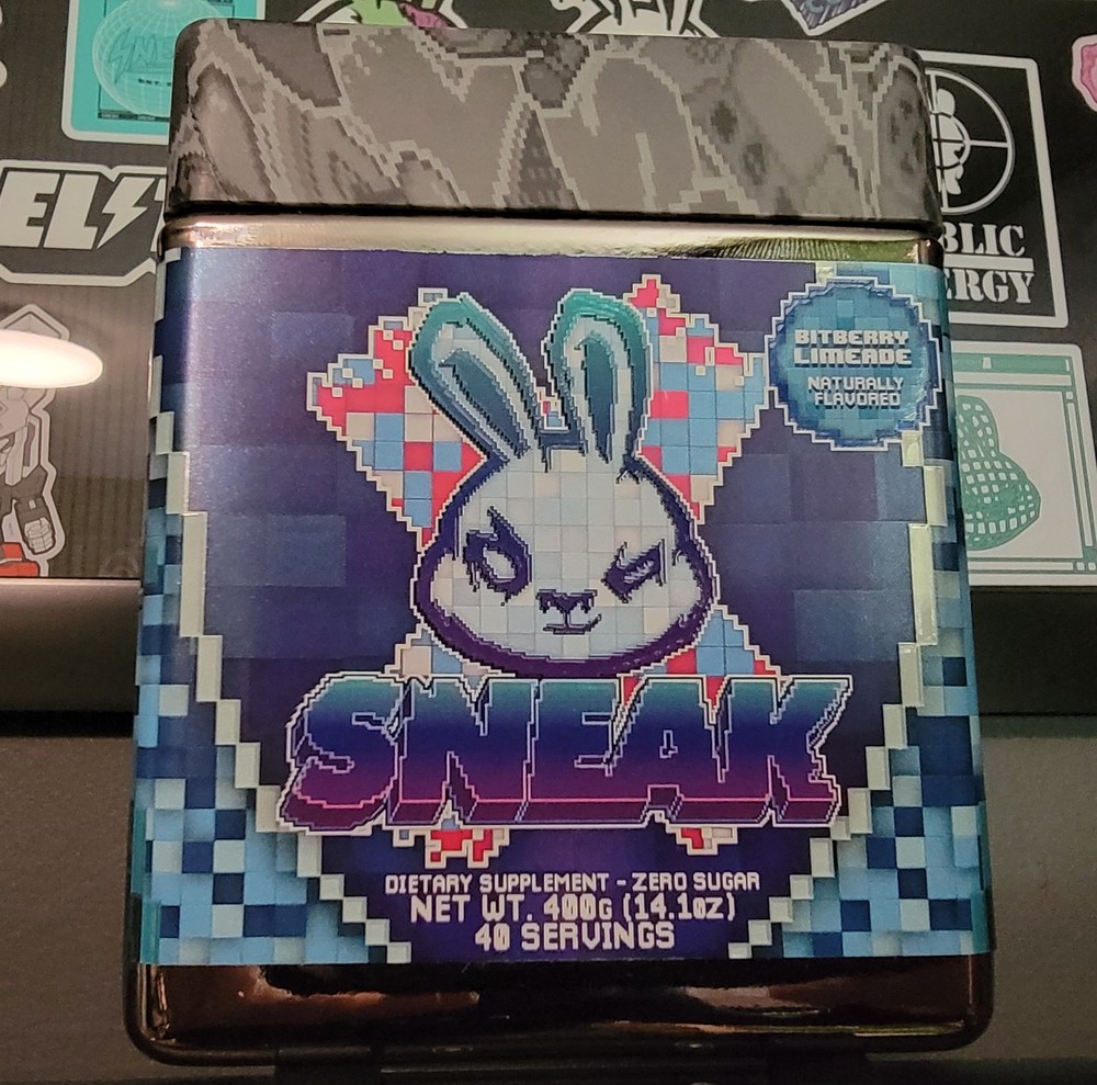 Sneak Energy ORIGINAL Bitberry Limeade UNOPENED!