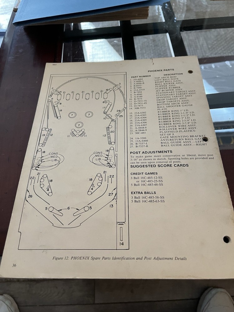 Phoenix Pinball Manual