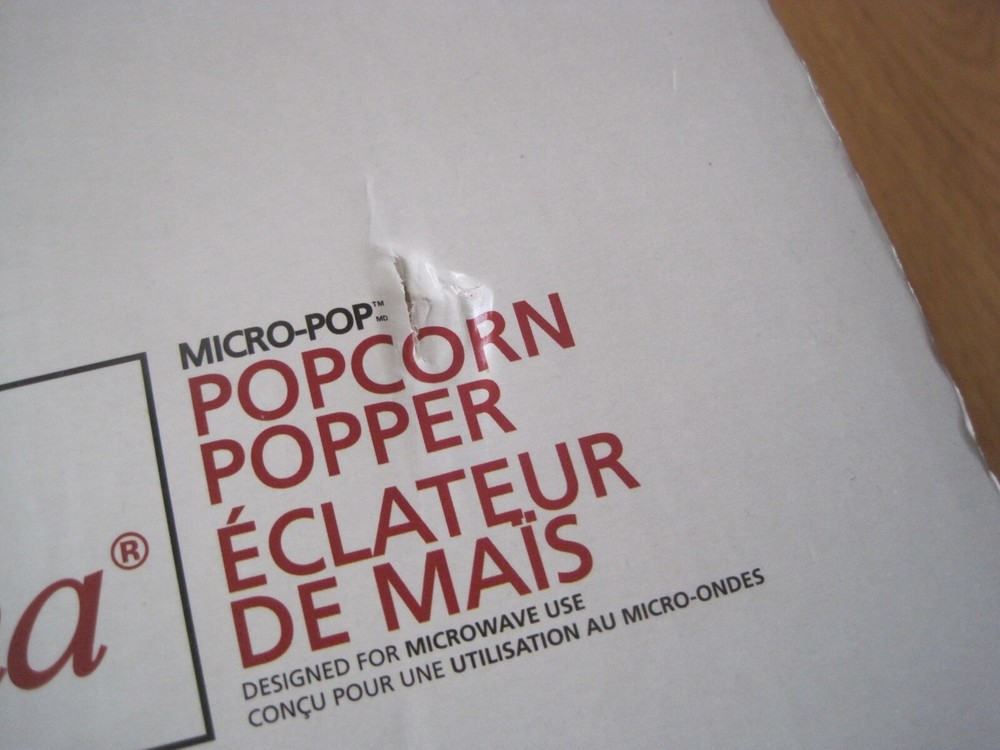 Laroma Popcorn Popper Microwave NIB