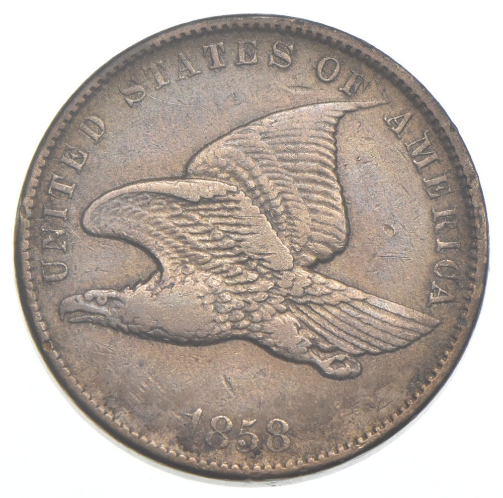 1858 Flying Eagle Cent *8262