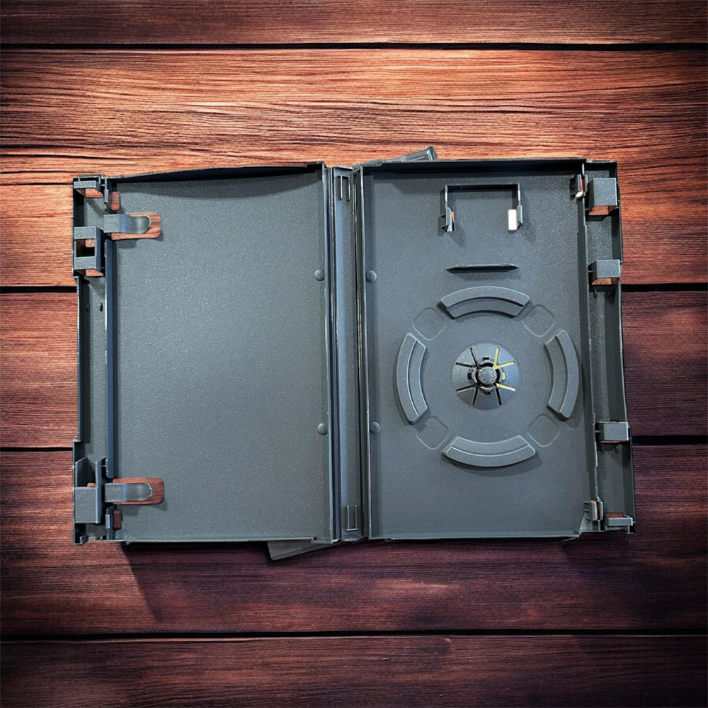 Replacement Case for GameCube Video Games with Outer Artwork Insert - Black