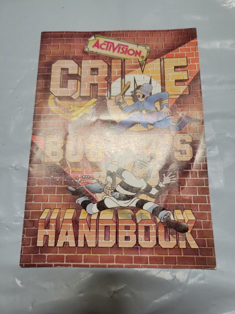 Atari Manual Crime Busters