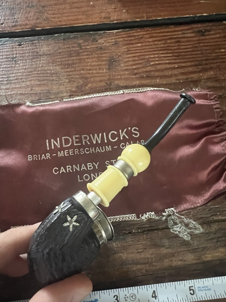 Vintage Inderwick’s Pipe with Stars