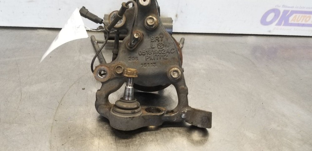 16 DODGE CHALLENGER SRT 6.4L SPINDLE KNUCKLE FRONT LEFT DRIVER