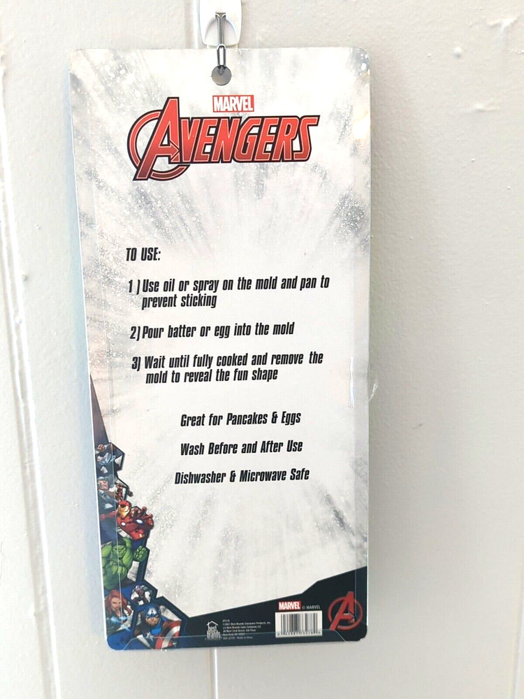 Marvel Avengers Two Silicone Breakfast Molds
