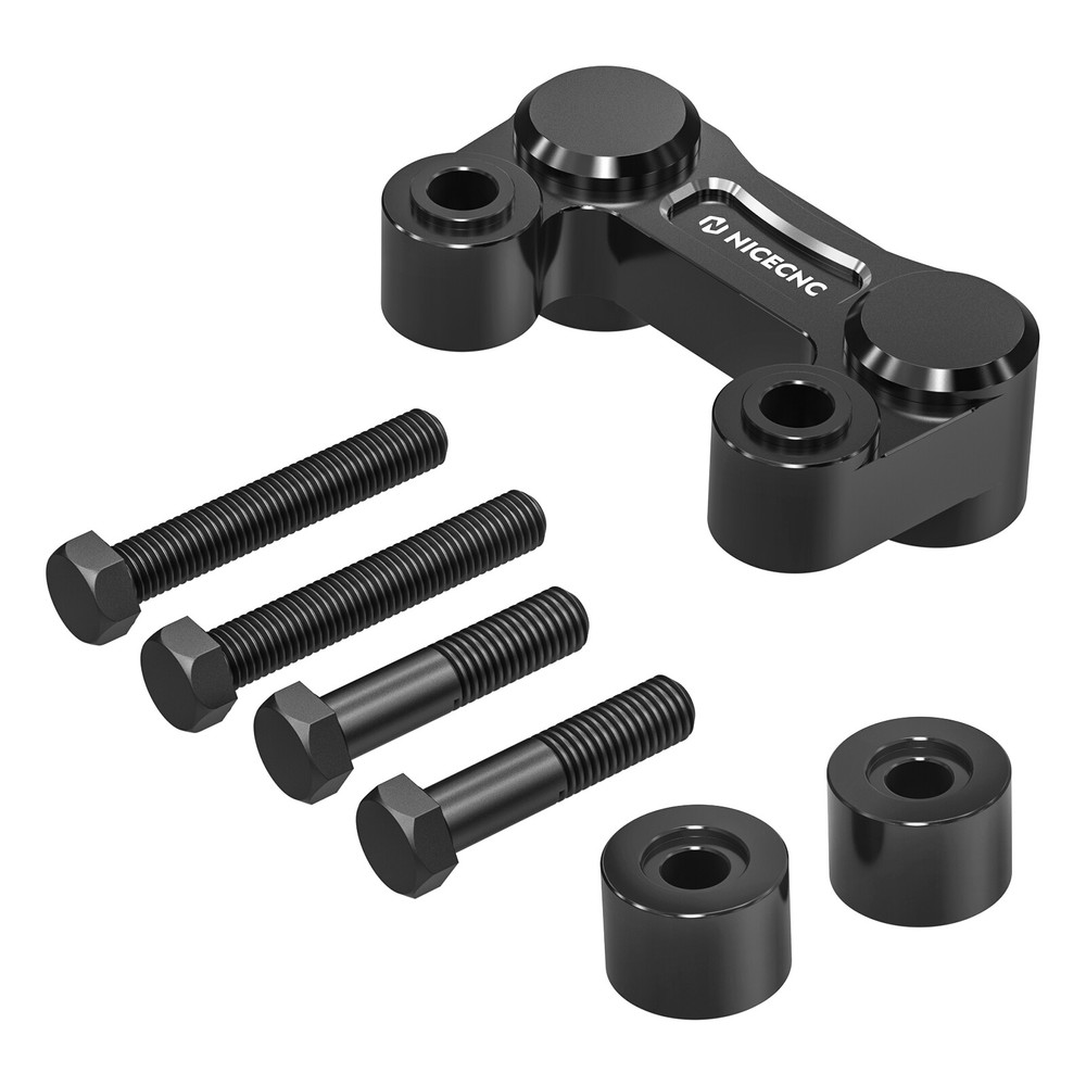 Anodized Handlebar Riser Pull Back Plate For Harley Road Glide EFI FLTRI FLTRX