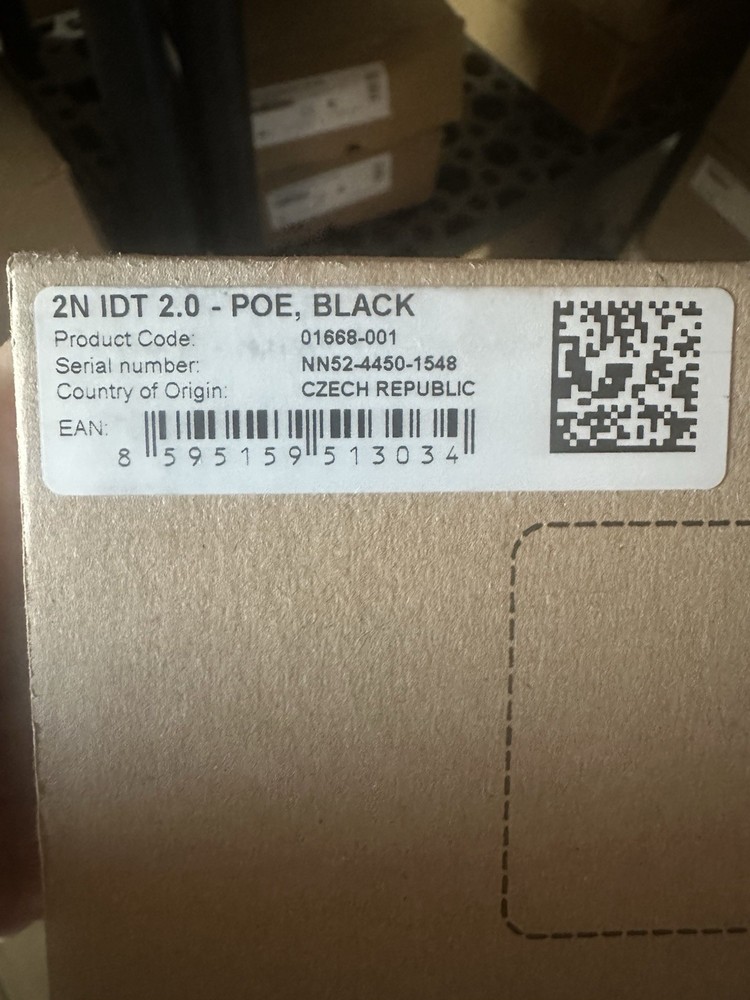 Axis 2N Indoor Touch 2.0 Intercom Multi-Functional Touch Communicator 01668-001