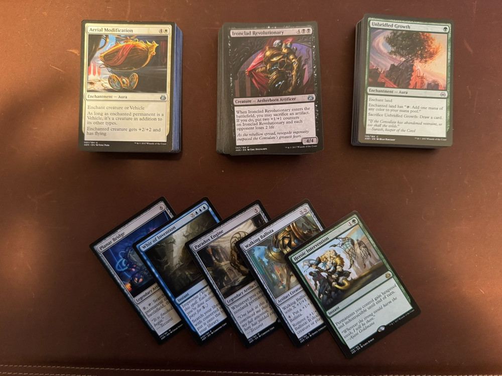 Aether Revolt Complete Set Near Mint