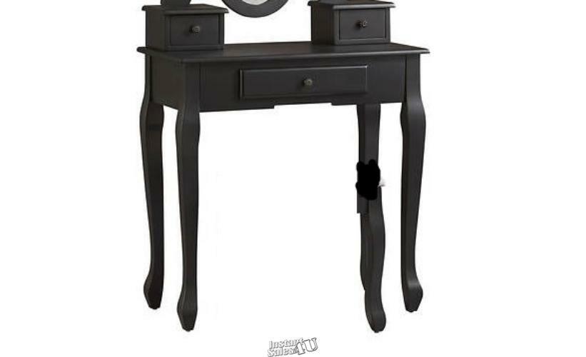 Signature Design By Ashley-Vanity Black Wood DOES NOT INCLUDE STOOL