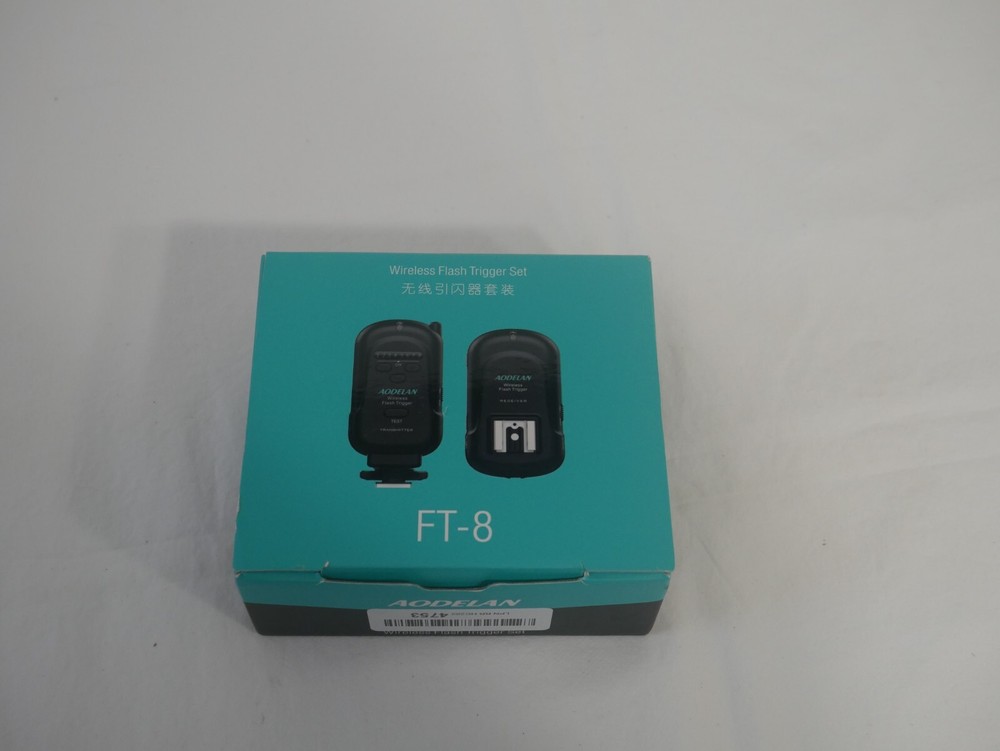 AODELAN FT-8 Wireless Flash Trigger 2.4 GHz with Transmitter and Receiver (3B2)