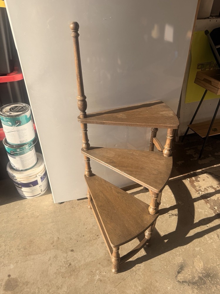 Ethan Allen, Regency Style Oak Library Steps
