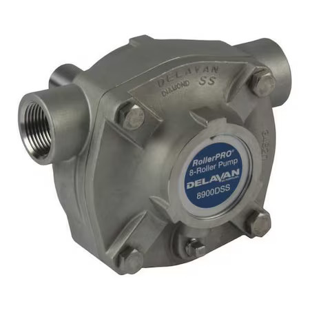 DELAVAN FLUID POWER 8900DSS Spray Pump, 8-Roller, Housing 304 SS