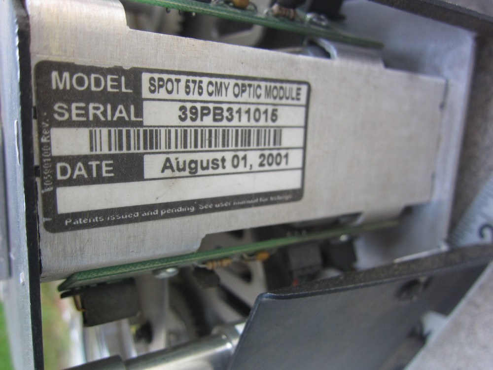 Studio Spot 575 CMY Optic Module, Used-15