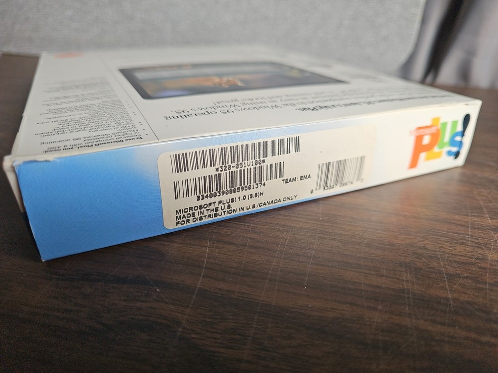 Microsoft Plus! Companion For Windows 95 Open Box