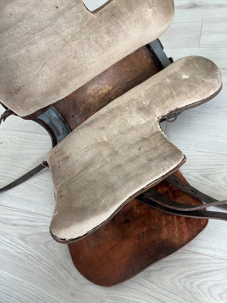 Original German WW2 Cavalry Saddle 1943
