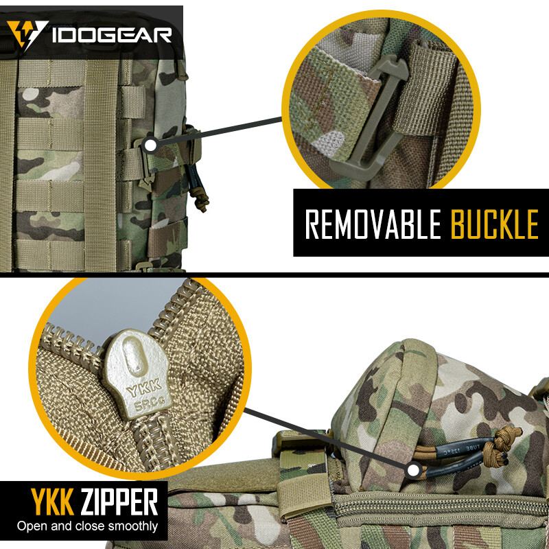 IDOGEAR Hydration Pack Hydration Backpack Assault Mini Bag Molle Pouch Paintball