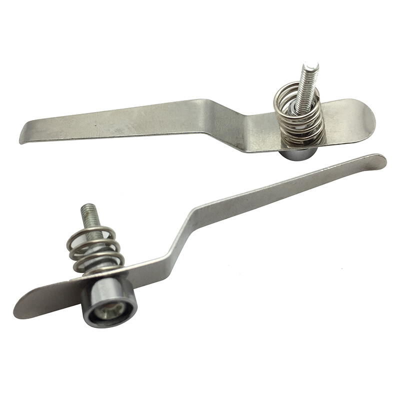 A Pair Biological Stereo Microscope Working Stage Specimen Presser Slice Clips