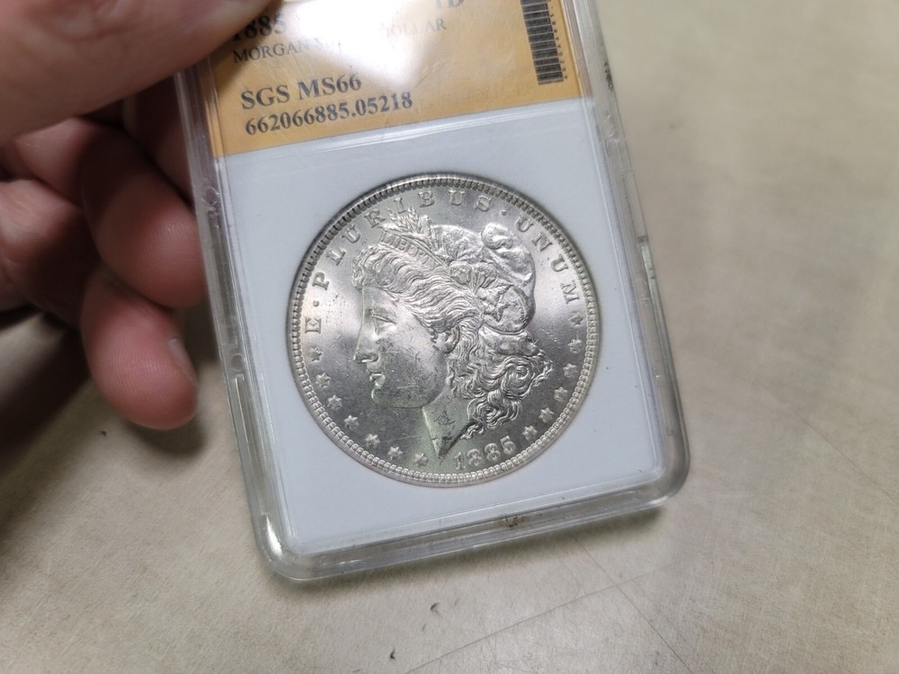 1885 P $1 Morgan Silver Dollar
