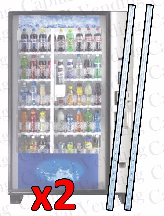 LED kit for Dixie Narco Bevmax 2- 3 - kit includes two 20" strips & power supply