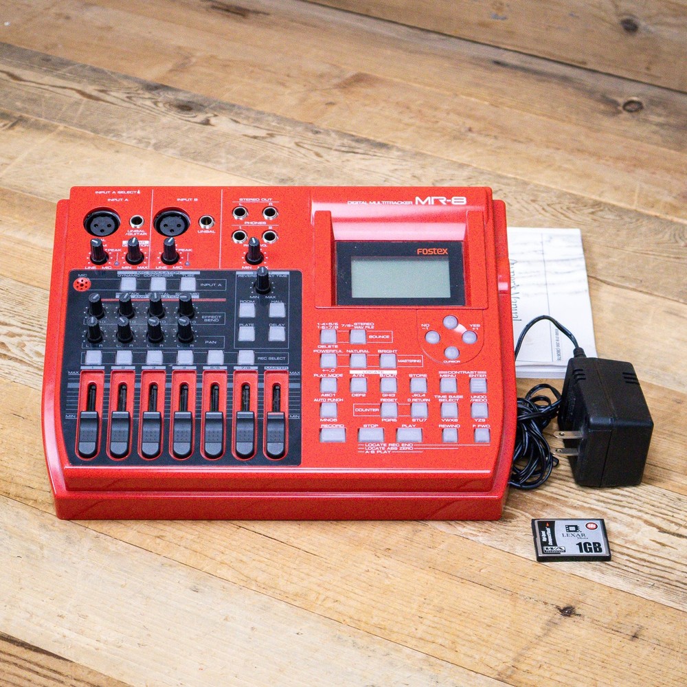 Fostex MR8 Digital Multitrack Recorder MR-8 Studio Multitracker U280359