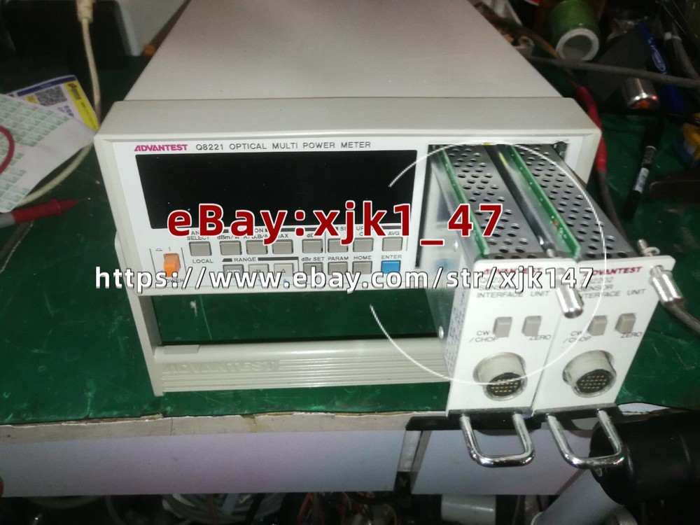 1PCS ADVANTEST, Q8221 Optical Power Meter
