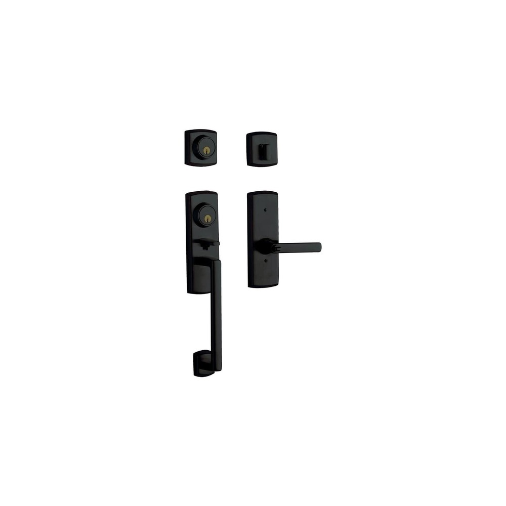Baldwin 853851902LH - Keyed Entry Handleset