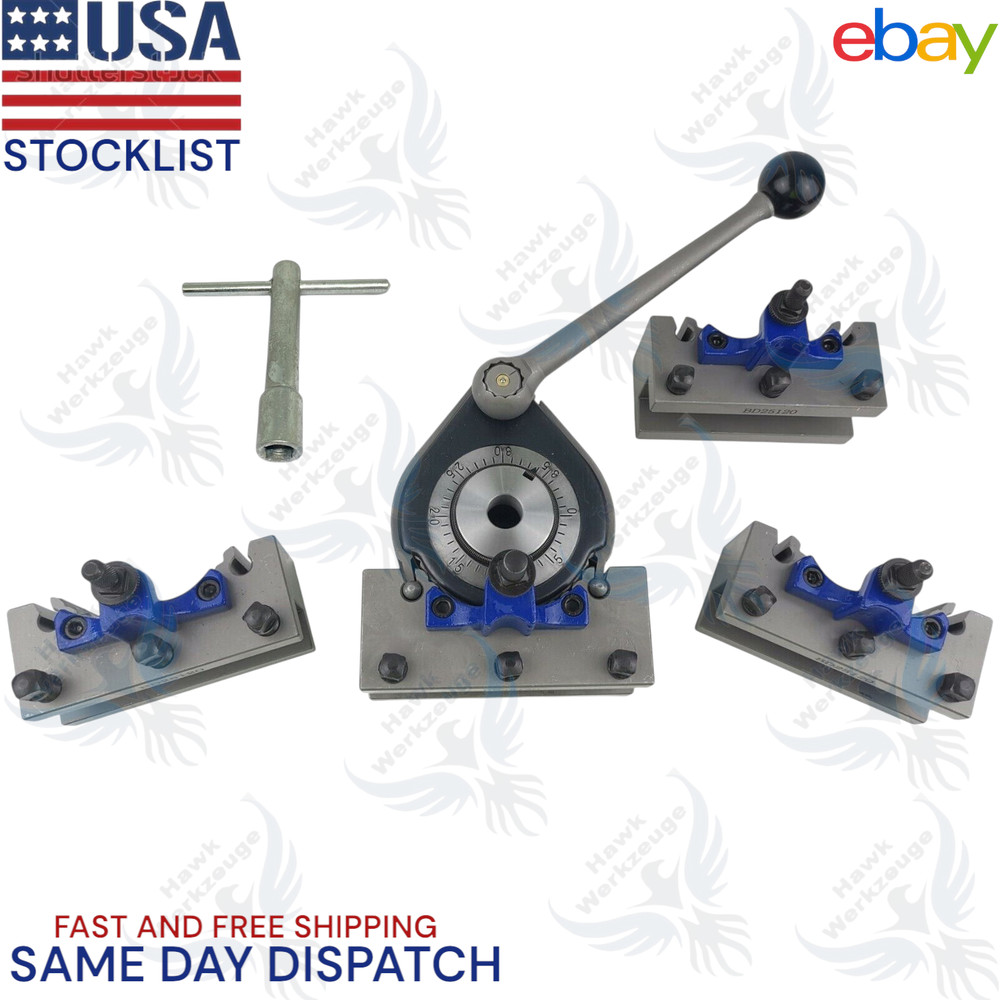 Quick Change Tool Post 40 Position A1 Multifix Size A1 With AD2090 AB2090 Holder
