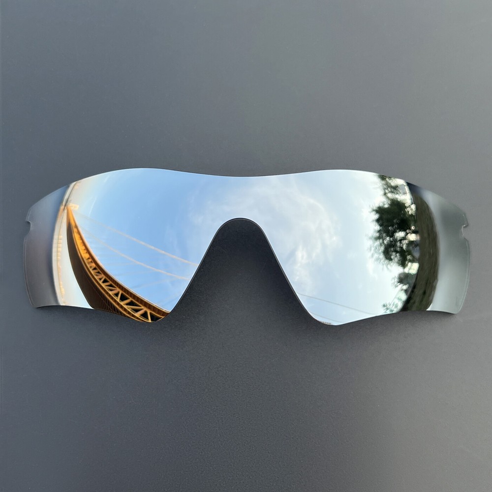 Silver POLARIZED Replacement Lenses for Oakley Radar Path Asian Fit Sunglasses