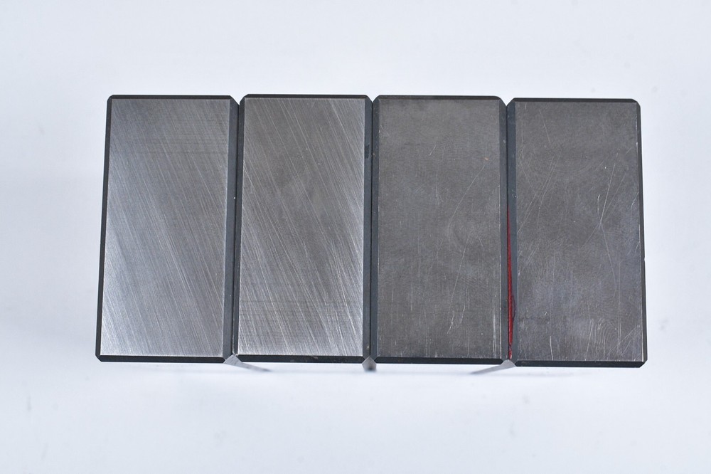 Set 2 Solid Steel Angle Plates Tool Makers Machinist Squares Precise + 4 Blocks