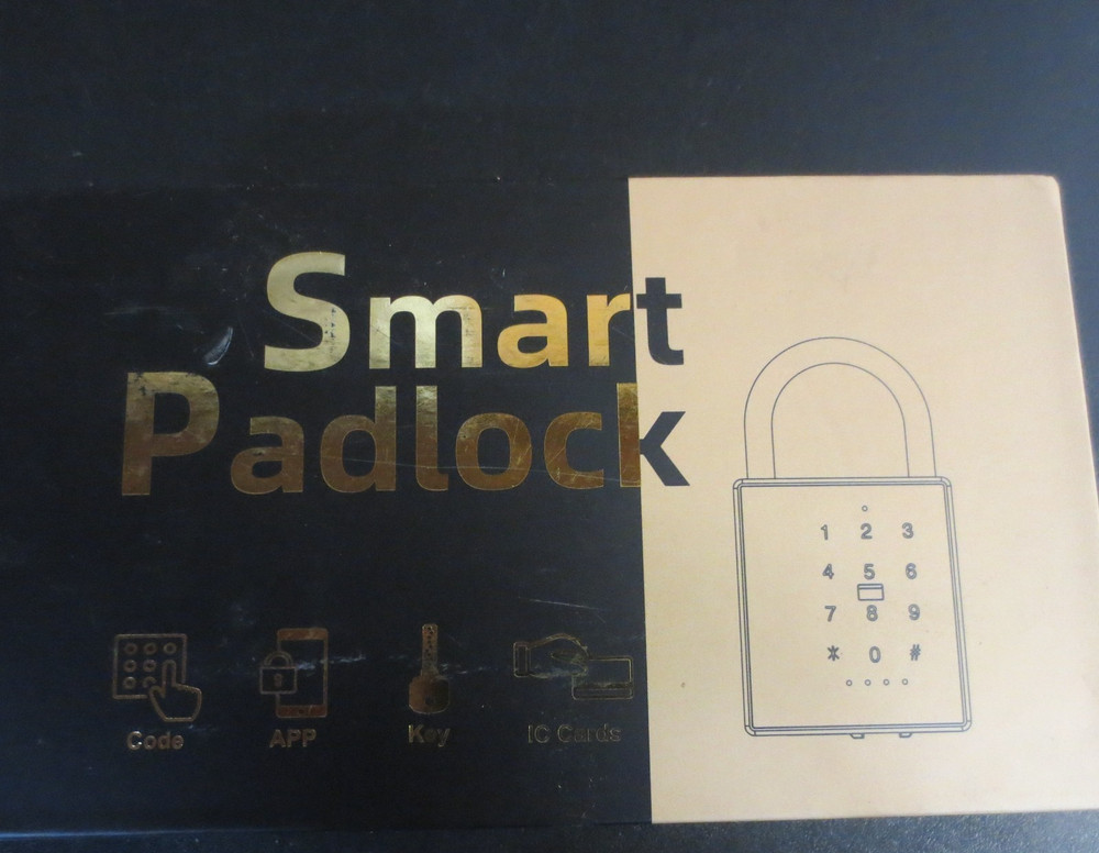 VERTIX TECH BVBA SMARTLOCK PADLOCK - MODEL P12BC