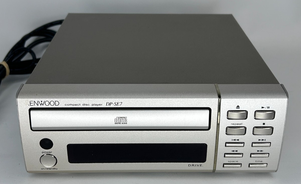 Kenwood  DP-SE7 Compact Disc Player Powers on Reads Can't Eject Tray As Is