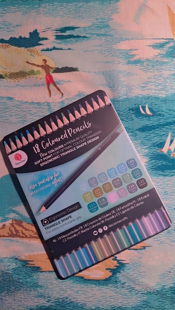 DecoTime 18 Coured Pencils ✏️