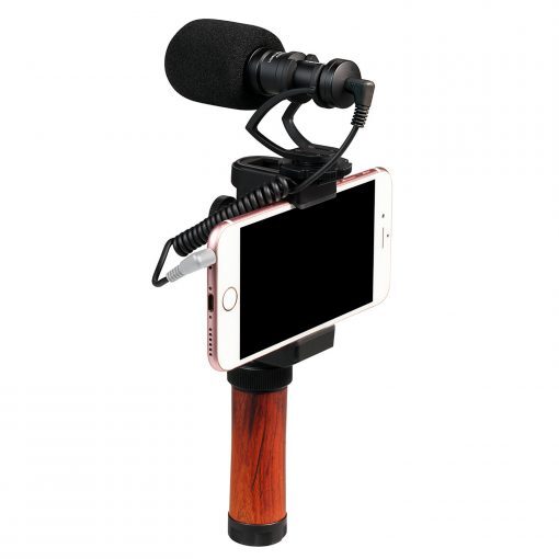 CoMica - Mini On-Camera Directional Shotgun Mic (Black)