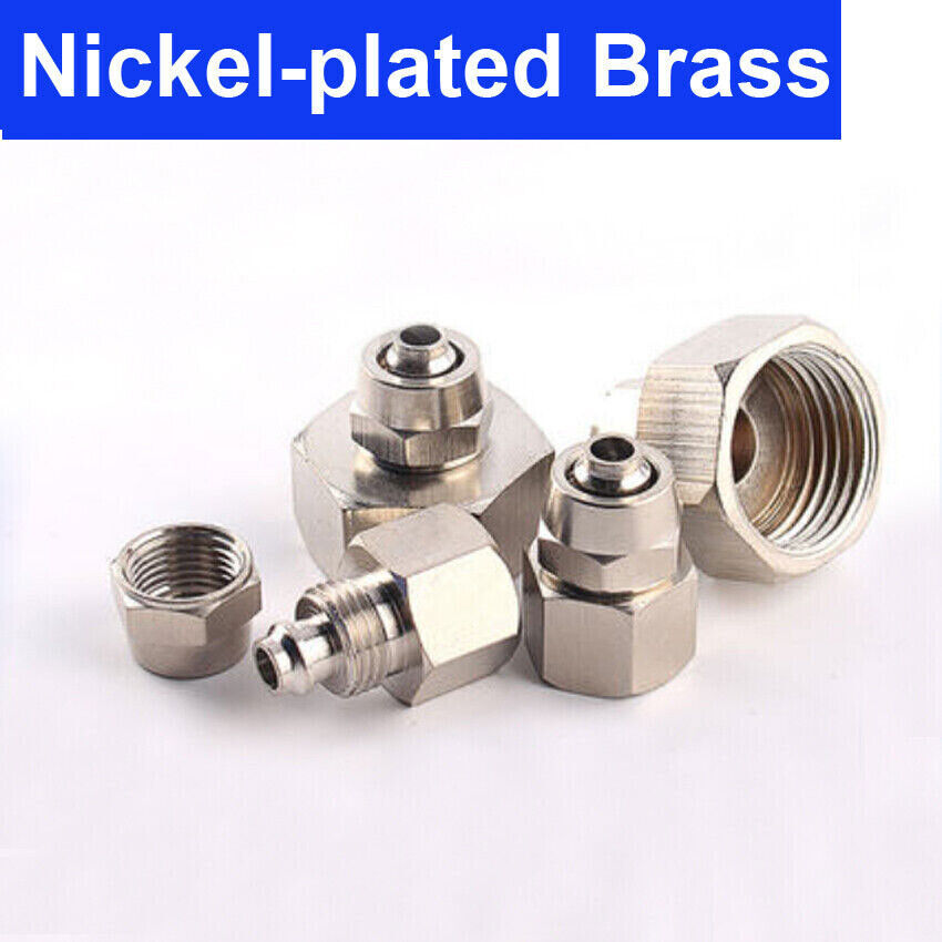 Straight Pneumatic Socket Thread x Snap On Fittings Quick Adapter Pipe Hose