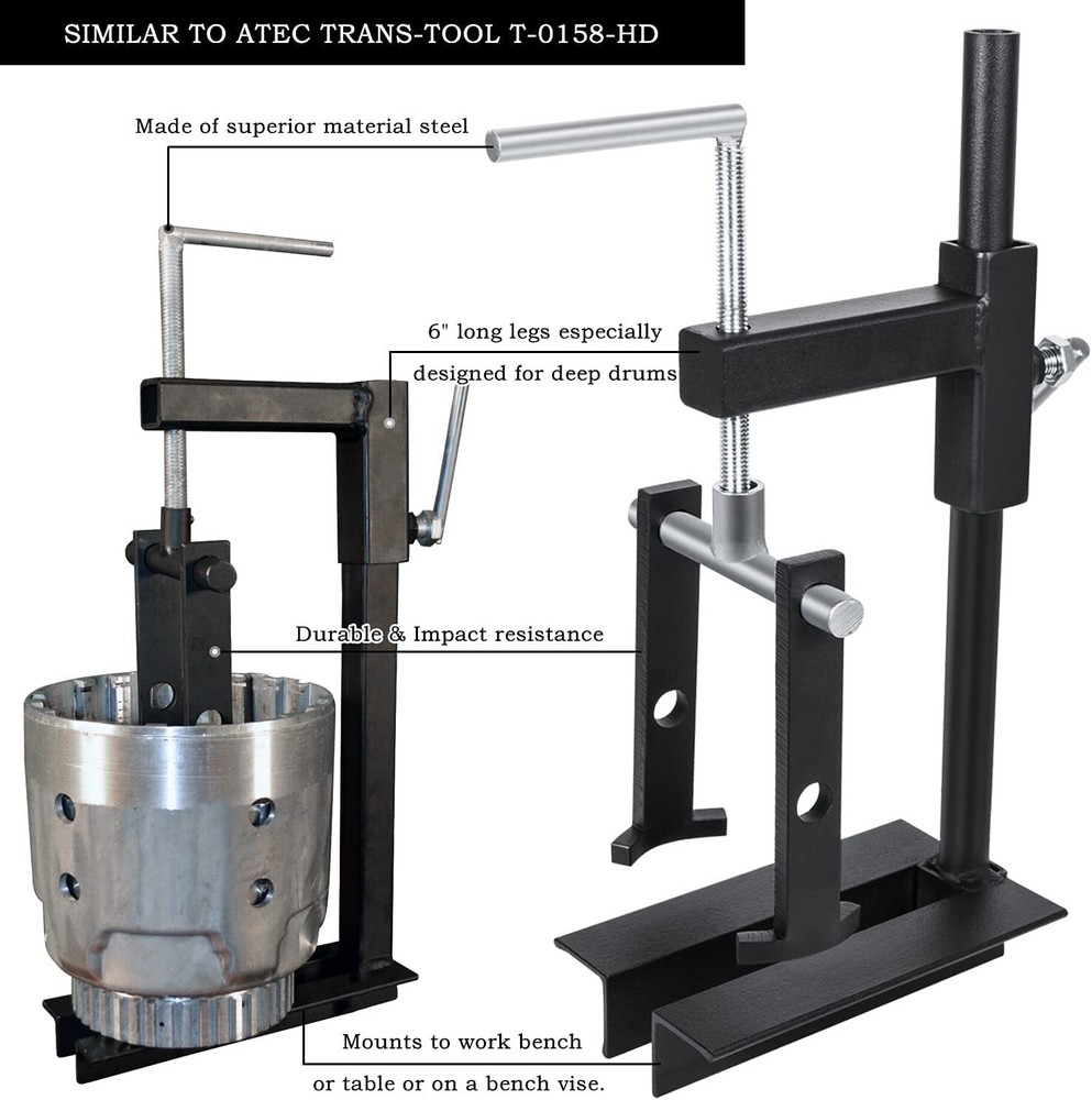 NEW T-0158 Universal Clutch Drum Spring Compressor Transmission Tool Adjustable
