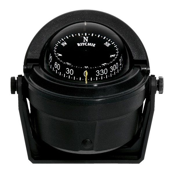 Ritchie Voyager Black Bracket Mount Compass