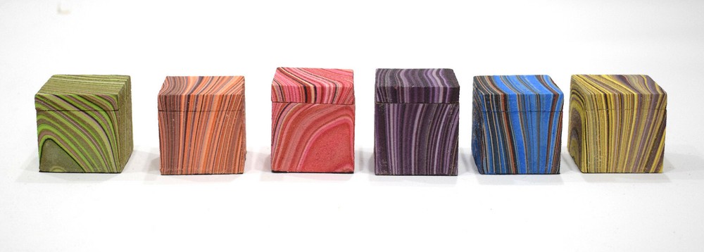 Boxes Indonesian Sand Painted Boxes