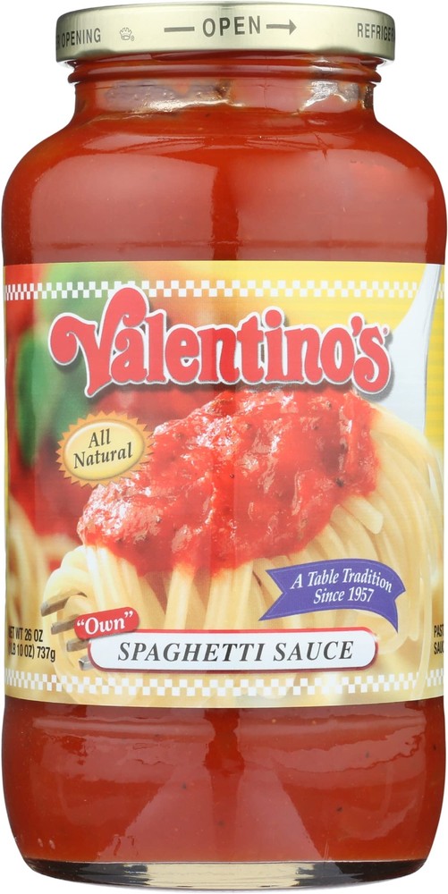 Valentino's Spaghetti Sauce, 26.0 OZ