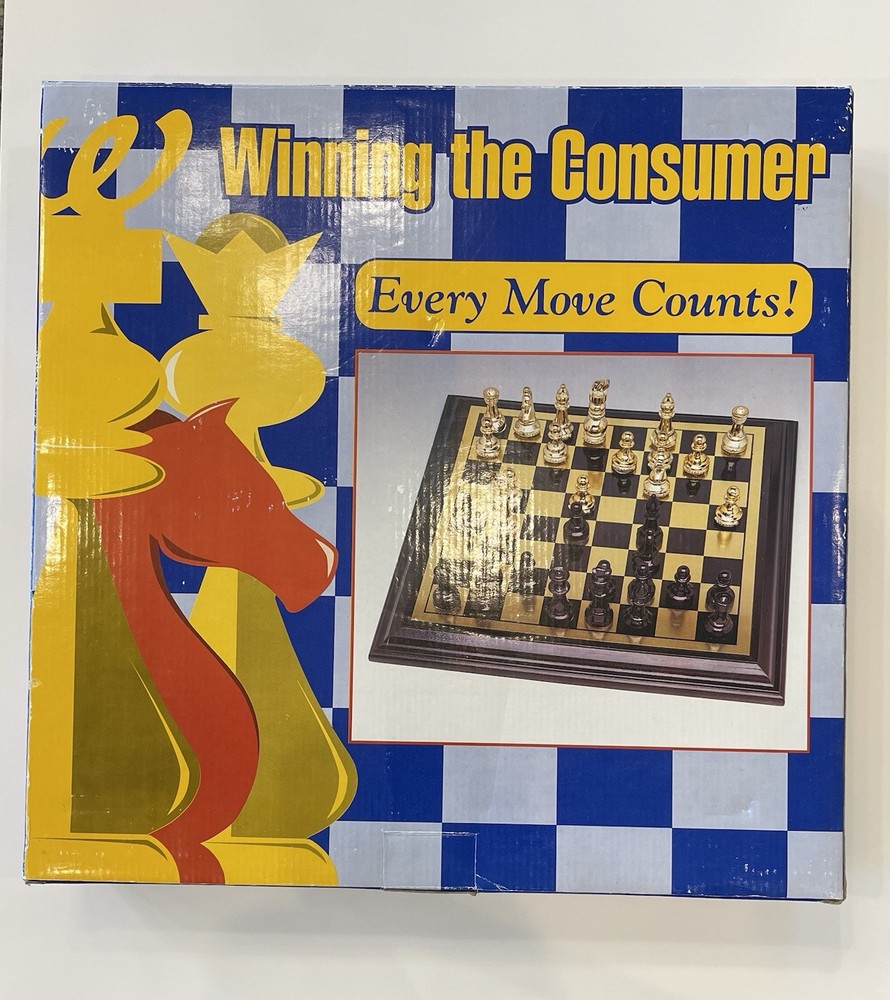 Vintage Walgreen Promotional Chess Set (NIB)￼