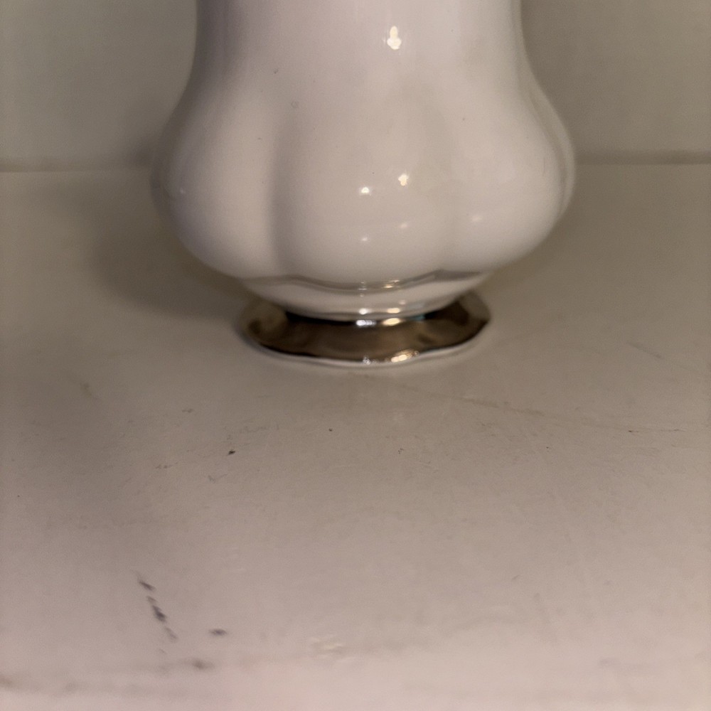 Royal Albert Chantilly Platinum Creamer