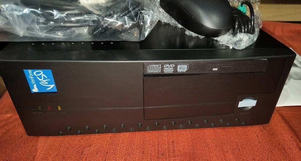 VeriFone V950 Workstation POS Console For Sapphire, Mouse, Keyboard, Cables