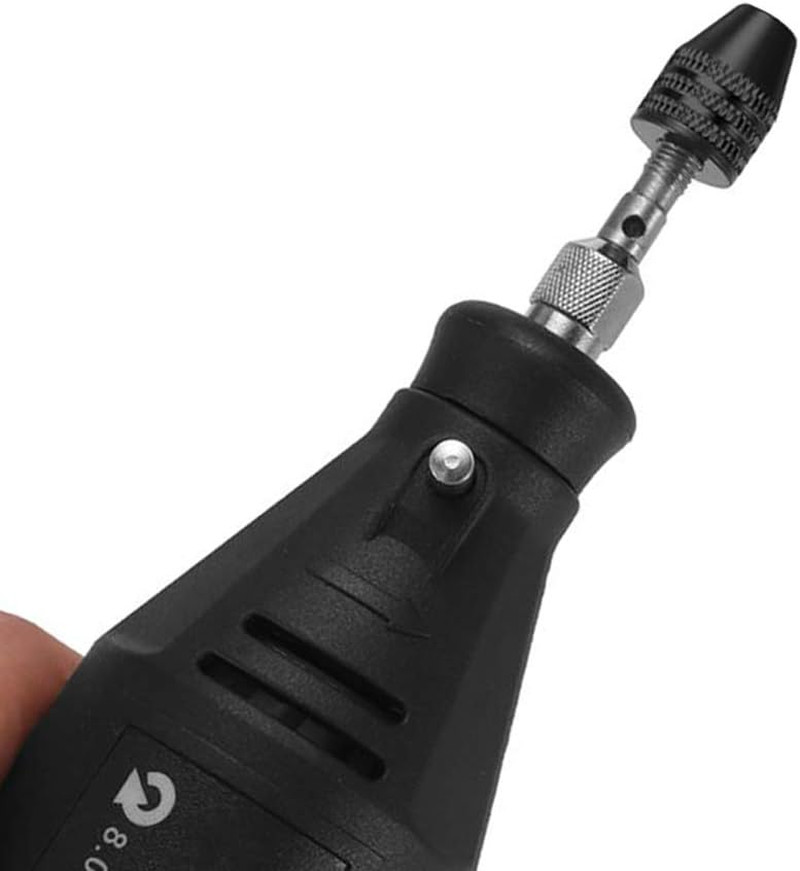2Pcs Mini Keyless 3 Jaw Drill Quick Change Chucks Adapter Mini Keyless Chuck Col