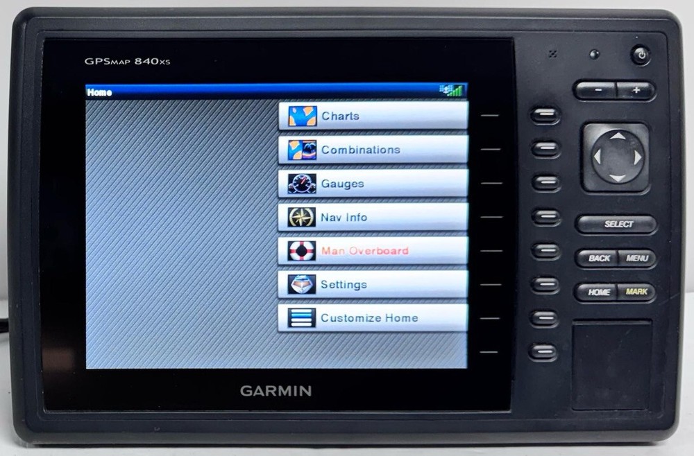 Garmin GPSMAP 840xs Chartplotter MFD Display