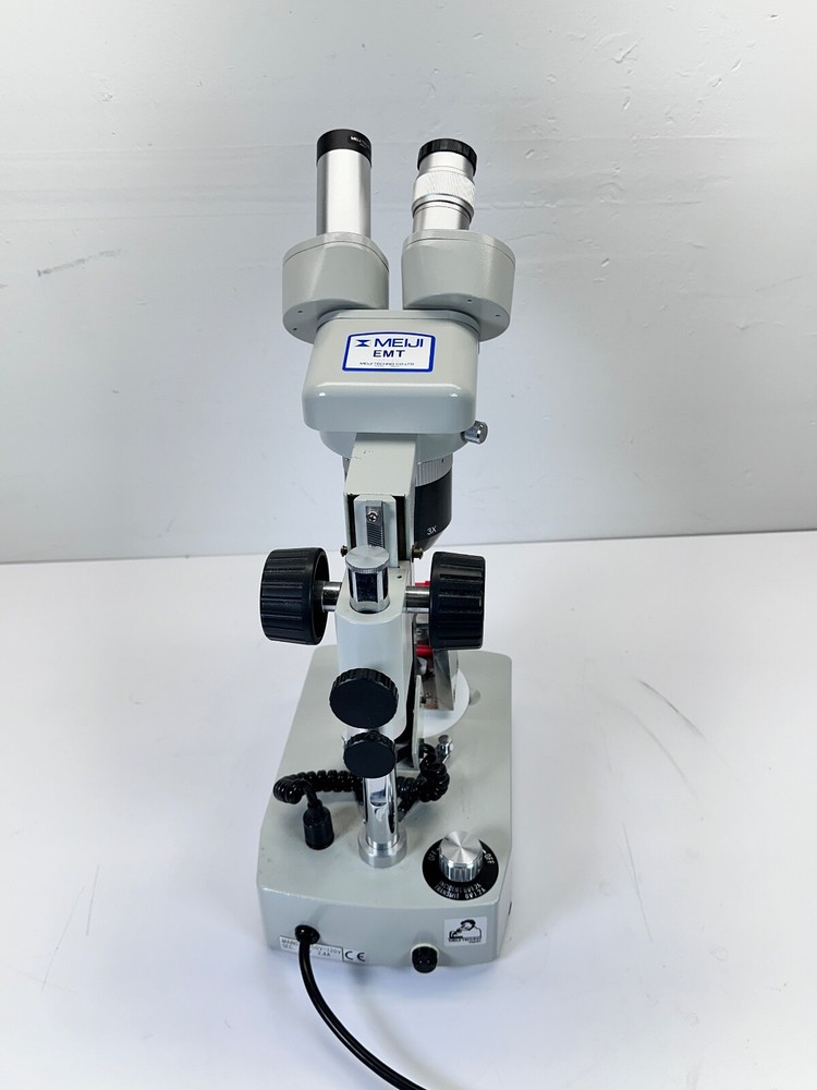 Meiji Techno EMT Dual Power Stereo Microscope - As Is